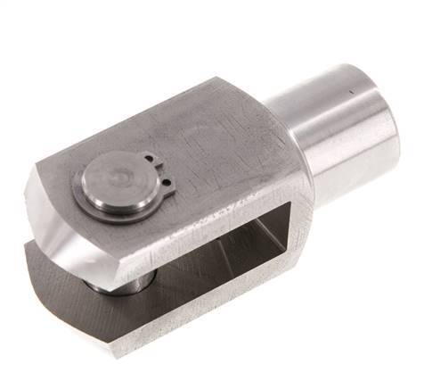 Clevis Rod-end Pin M16 x 1.5 Stainless steel 303 (1.4305)