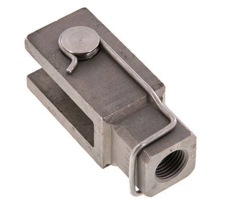 Clevis Rod-end Pin M16 x 1.5 Stainless steel 1.4571