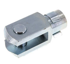 Clevis Rod-end Pin M20 x 1.5 Zinc plated steel