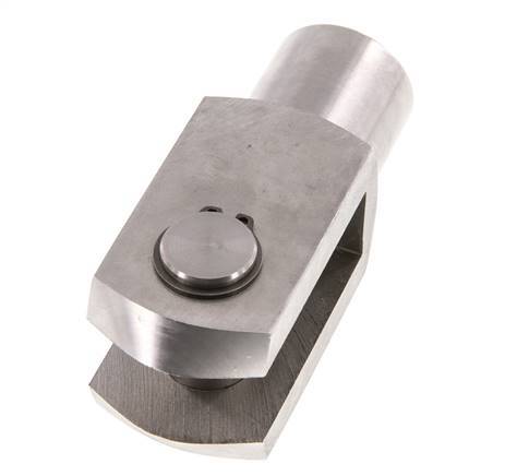 Clevis Rod-end Pin M20 x 1.5 Stainless steel 303 (1.4305) | Tameson.com