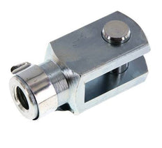 Clevis Rod-end Pin M16 Zinc plated steel