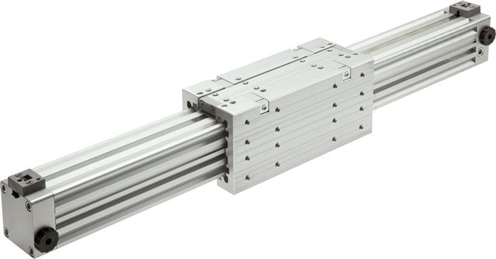 Rodless Cylinder 50-300mm - Magnetic - Damping - Double Guide