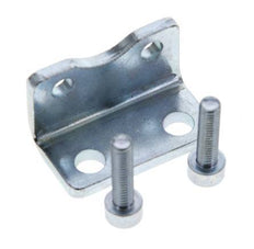 Foot Mount 16 mm ISO 21287 Zinc plated steel