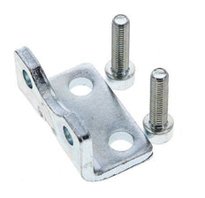 Foot Mount 20 mm ISO 21287 Zinc plated steel
