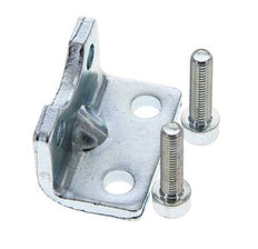 Foot Mount 20 mm ISO 21287 Zinc plated steel