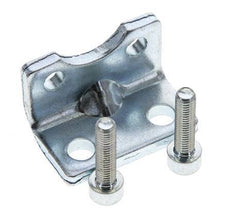 Foot Mount 20 mm ISO 21287 Zinc plated steel