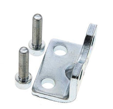 Foot Mount 20 mm ISO 21287 Zinc plated steel