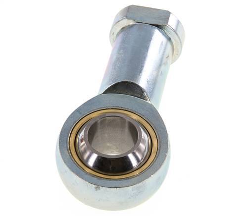 Spherical Rod-end M16 x 1.5 Female Zinc plated steel