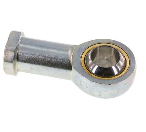 Spherical Rod-end M36X2 Female Zinc plated steel