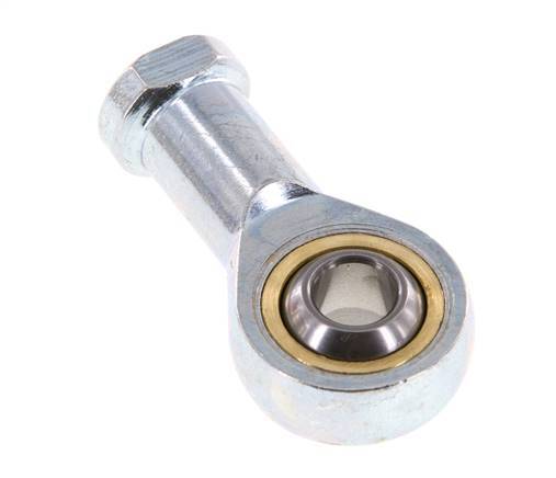 Spherical Rod-end M8 Female Zinc plated steel