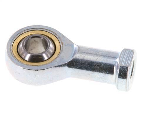 Spherical Rod-end M8 Female Zinc plated steel