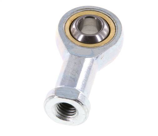 Spherical Rod-end M8 Female Zinc plated steel