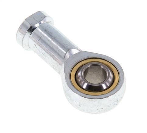 Spherical Rod-end M10 x 1.25 Female Zinc plated steel