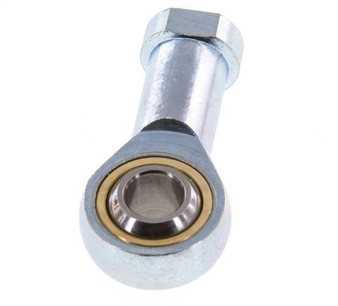 Spherical Rod-end M12 x 1.25 Female Zinc plated steel