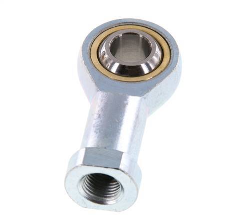 Spherical Rod-end M12 x 1.25 Female Zinc plated steel
