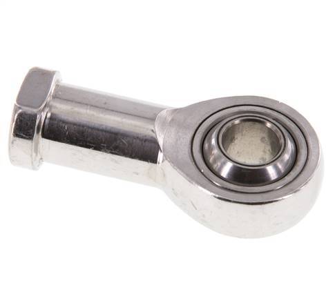 Spherical Rod-end M12 x 1.25 Female Stainless steel 304 (1.4301)