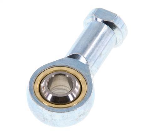 Spherical Rod-end M10 Female Zinc plated steel