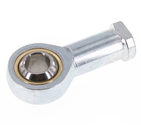 Spherical Rod-end M16 Female Zinc plated steel