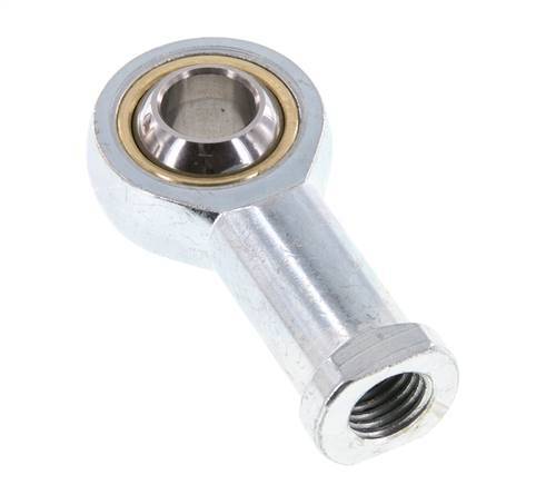 Spherical Rod-end M16 Female Zinc plated steel