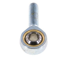 Spherical Rod-end M10 Male Zinc plated steel