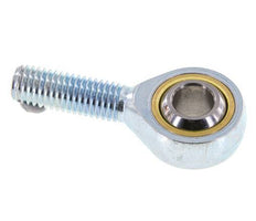 Spherical Rod-end M12 Male Zinc plated steel