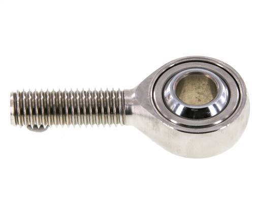 Spherical Rod-end M12 Male Stainless steel 304 (1.4301)