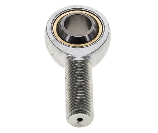 Spherical Rod-end M20 Male Zinc plated steel