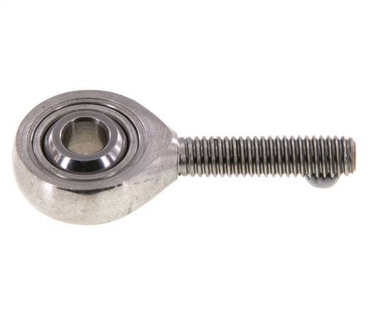 Spherical Rod-end M6 Male Stainless steel 304 (1.4301)