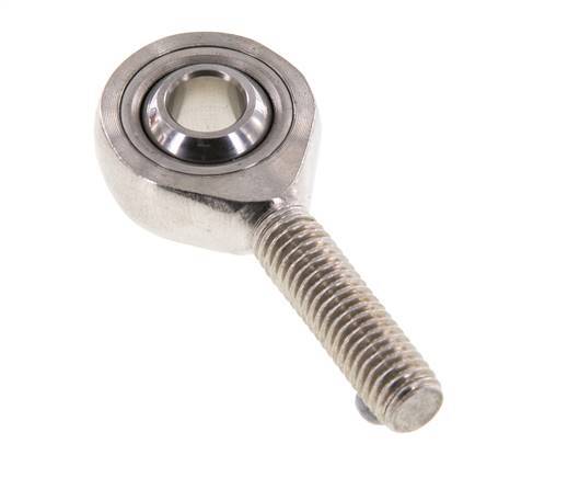 Spherical Rod-end M8 Male Stainless steel 304 (1.4301)