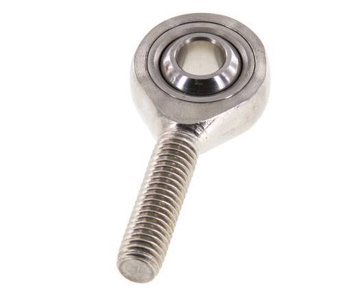 Spherical Rod-end M8 Male Stainless steel 304 (1.4301)