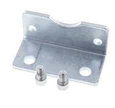 Foot Mount 100 mm ISO 15552 ISO 21287 Zinc plated steel