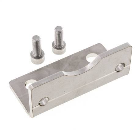 Foot Mount 100 mm ISO 15552 Stainless steel 316 (1.4401)