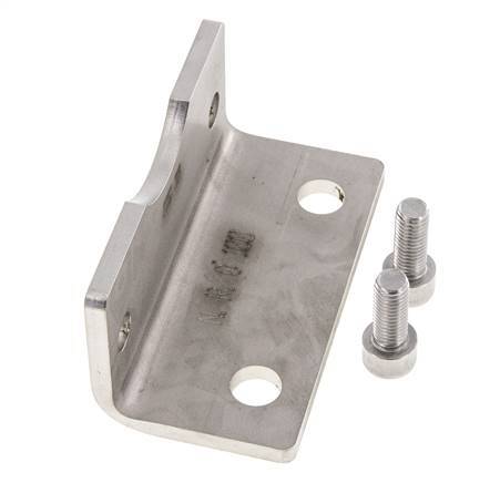 Foot Mount 100 mm ISO 15552 Stainless steel 316 (1.4401)