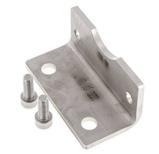 Foot Mount 100 mm ISO 15552 Stainless steel 316 (1.4401)