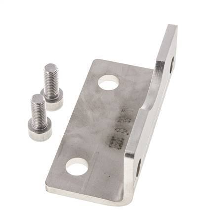 Foot Mount 100 mm ISO 15552 Stainless steel 316 (1.4401)