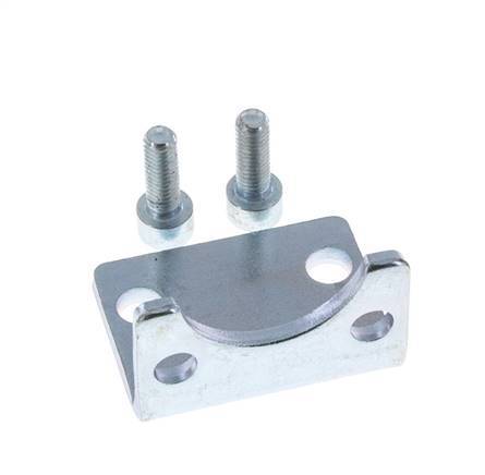 Foot Mount 32 mm ISO 15552 ISO 21287 Zinc plated steel