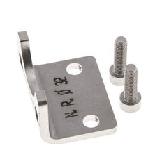 Foot Mount 32 mm ISO 15552 Stainless steel 316 (1.4401)