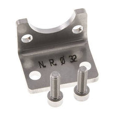 Foot Mount 32 mm ISO 15552 Stainless steel 316 (1.4401)