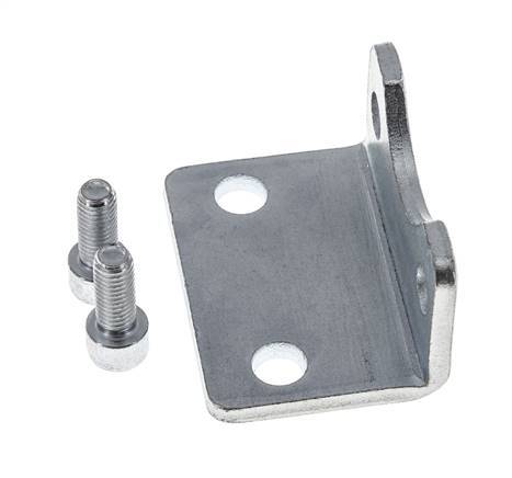 Foot Mount 50 mm ISO 15552 ISO 21287 Zinc plated steel