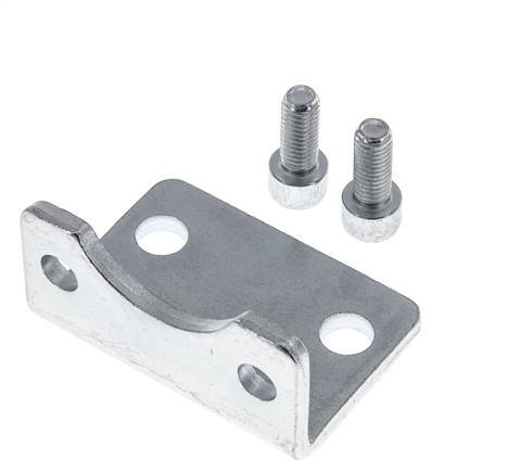 Foot Mount 50 mm ISO 15552 ISO 21287 Zinc plated steel