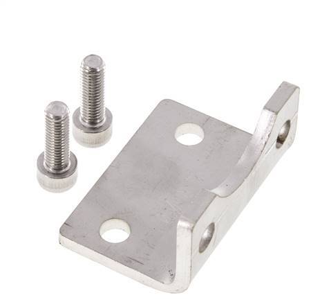 Foot Mount 50 mm ISO 15552 Stainless steel 316 (1.4401)