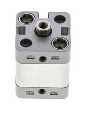 ISO 21287 Compact Double Acting Cylinder 20-10mm - Magnetic