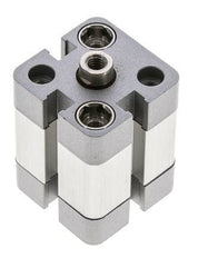 ISO 21287 Compact Double Acting Cylinder 20-10mm - Magnetic