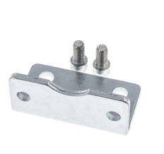 Foot Mount 80 mm ISO 15552 ISO 21287 Zinc plated steel