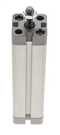 ISO 21287 Compact Double Acting Cylinder 20-100mm - Magnetic - Male Rod