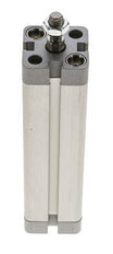 ISO 21287 Compact Double Acting Cylinder 20-100mm - Magnetic - Male Rod