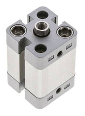 ISO 21287 Compact Double Acting Cylinder 20-15mm - Magnetic