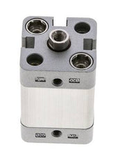 ISO 21287 Compact Double Acting Cylinder 20-15mm - Magnetic