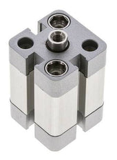 ISO 21287 Compact Double Acting Cylinder 20-15mm - Magnetic