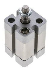 ISO 21287 Compact Double Acting Cylinder 20-15mm - Magnetic - Male Rod